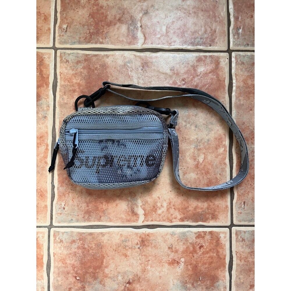 Supreme Small Shoulder Bag (SS20) in Blue Chocolate Chip Camo
